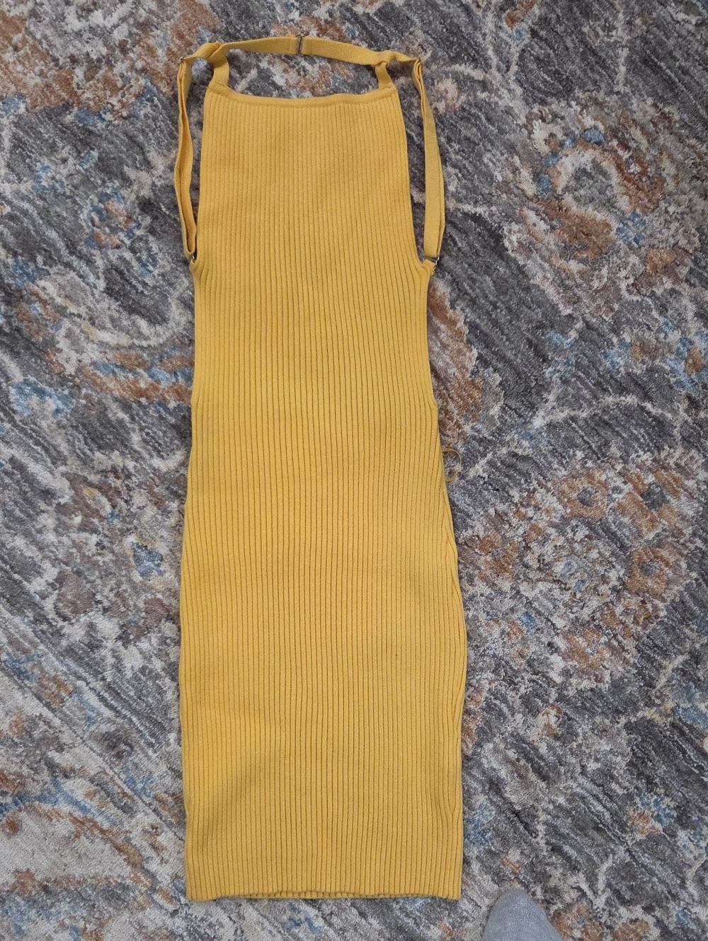Ribbed Cable Knit Tank Dress Junior Teen